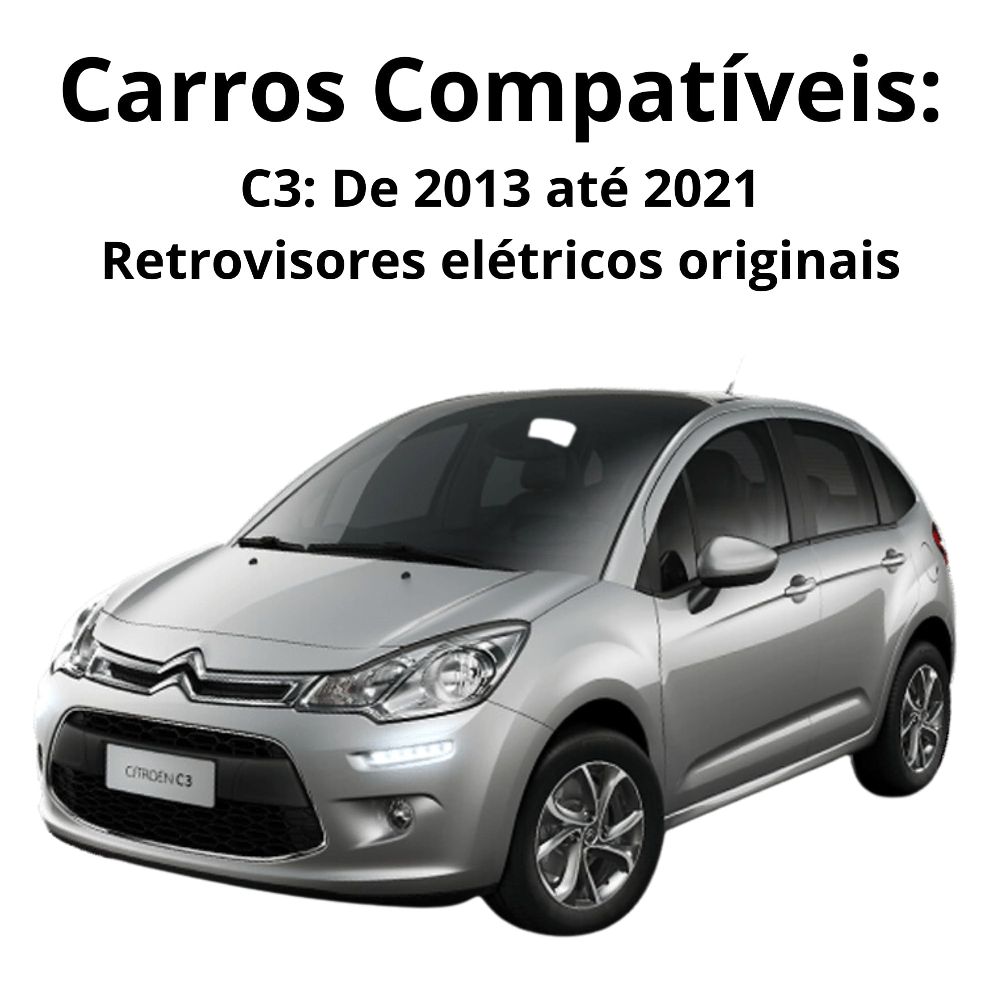 Módulo de Automação de Retrovisores com Tilt Down C3 2013 á 2021 Tury - PARK 1.50.0 W