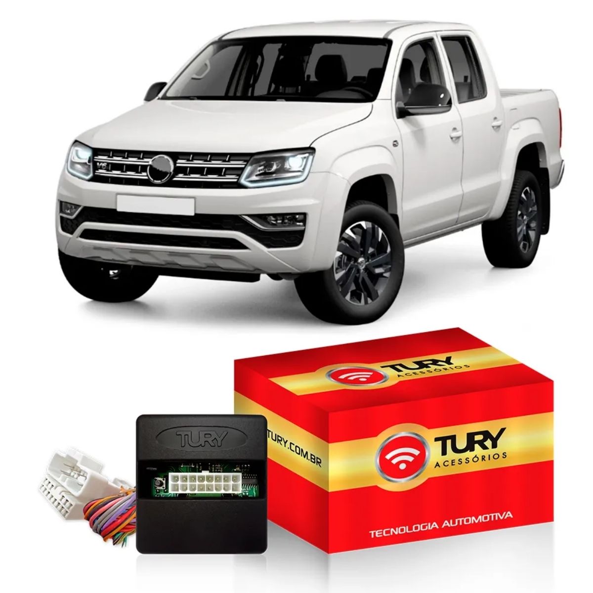 Módulo de Vidro Elétrico Volkswagen Amarok 2013 em Diante Tury - PARK5.60.0DB