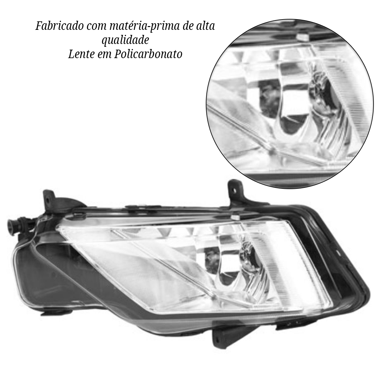 Kit Faról Milha Saveiro Robust/Trendline 2016 em diante Gol G7 Track 2017 SL-262510 - Shocklight