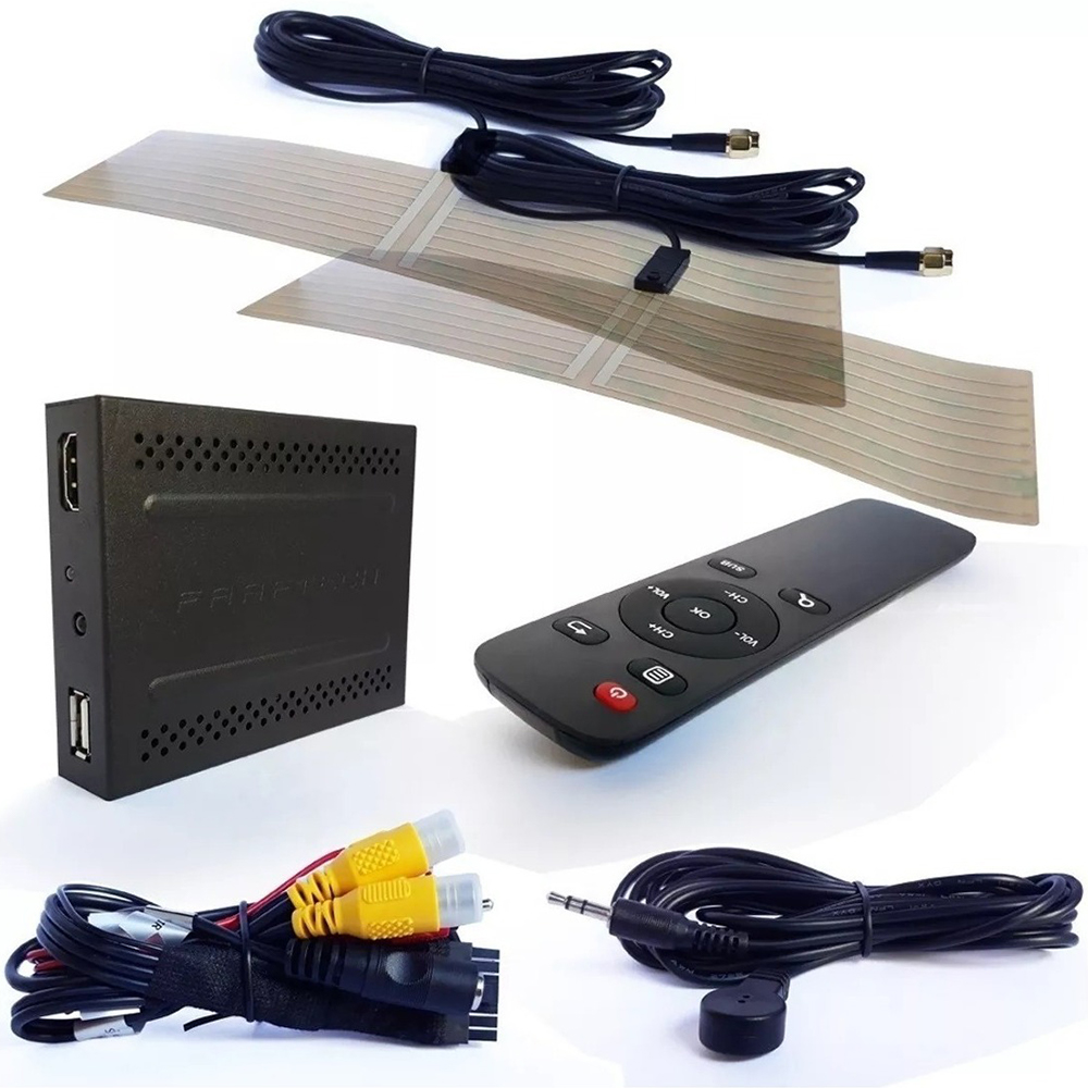 Sintonizador TV Digital Automotivo Full HD HDMI Faaftech FT-TV-HD III