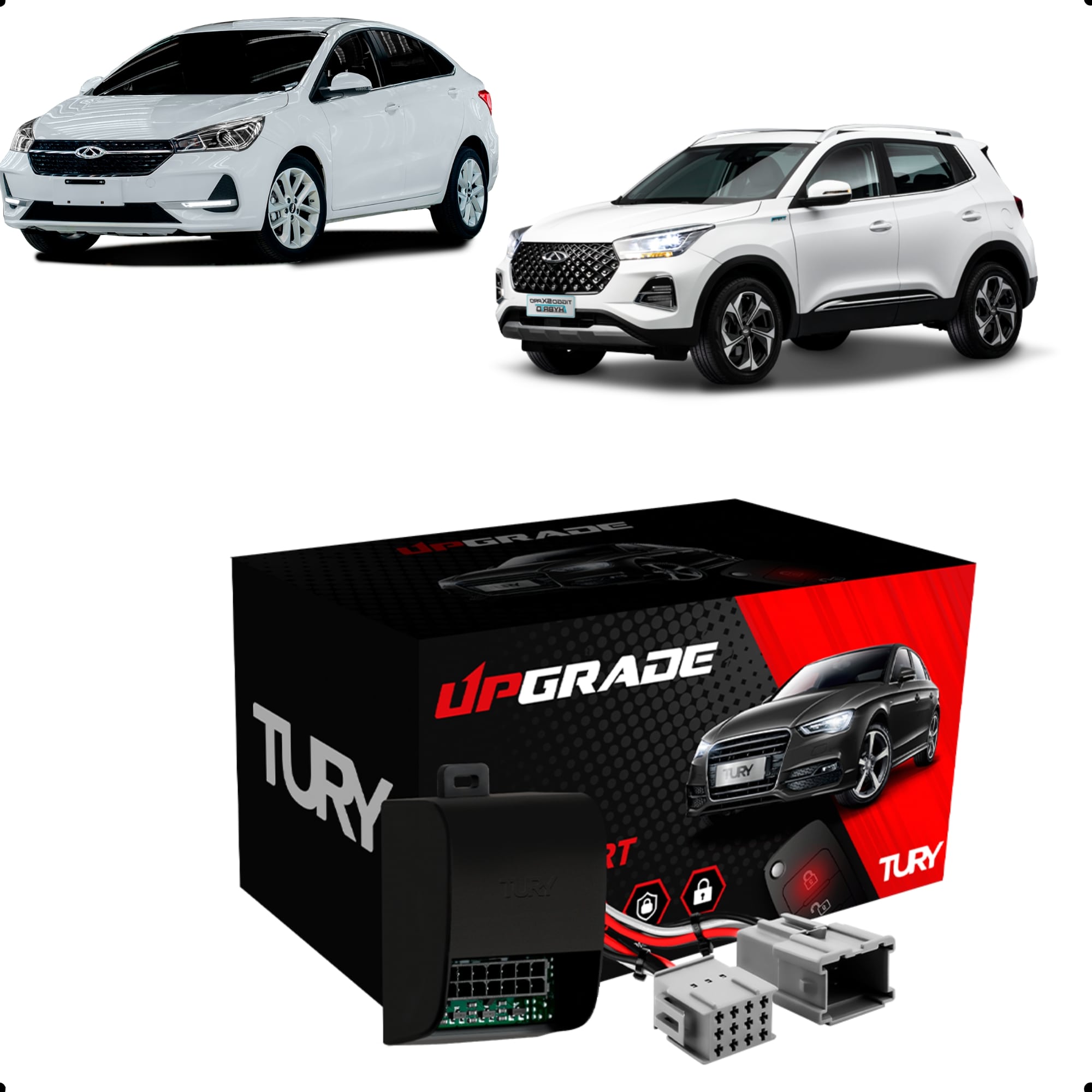 Modulo de Retrovisor Tury com Tilt Down Arizzo Tiggo - PARK1.2.5AI