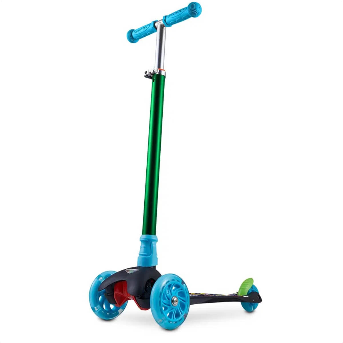 Patinete Infantil 3 Rodas com LED Suporta até 40 kg Monster Átrio - ES114