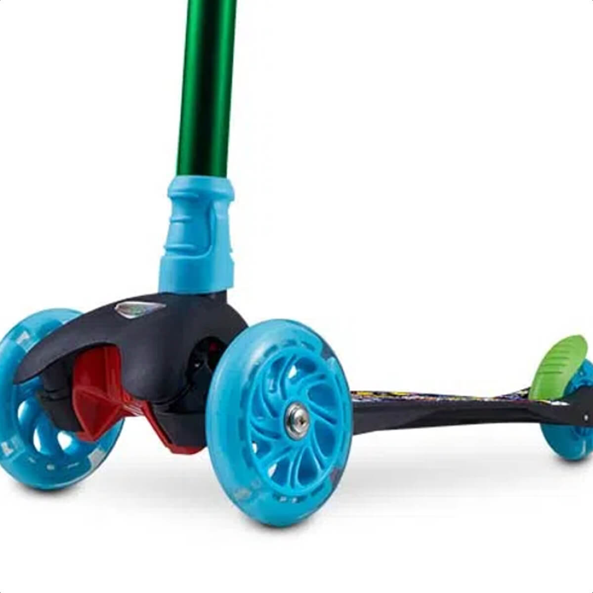 Patinete Infantil 3 Rodas com LED Suporta até 40 kg Monster Átrio - ES114