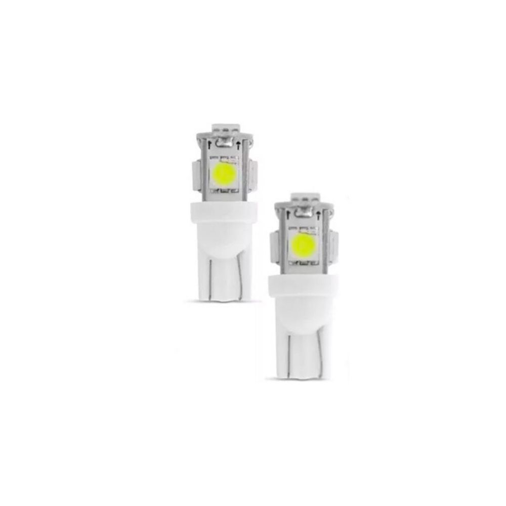 Lâmpada Led Pingo 5 Leds Canbus T10 12V H-Tech HL-03 Par