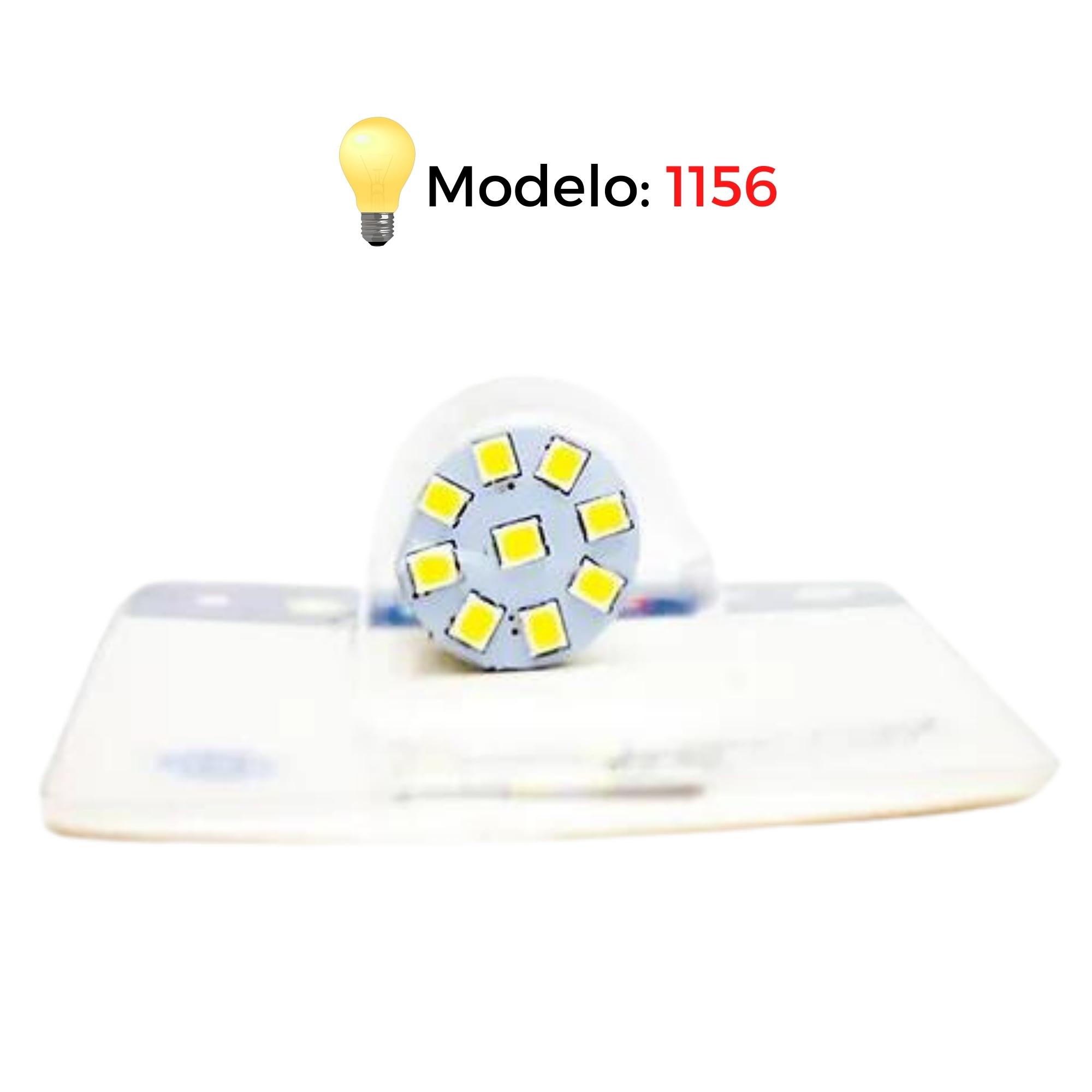 Lâmpada de LED 1 Polo (1156) 12v 9 LEDs H-TECH - HL-21