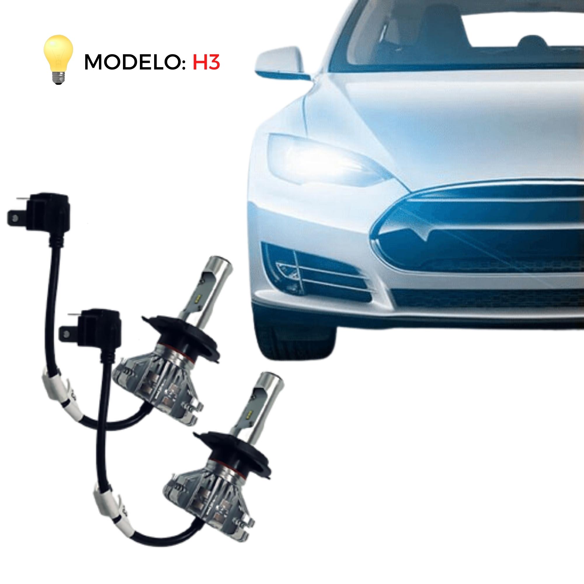 Par Lâmpada Super LED 6000k (H3) 9000 Lumens até 50.000 horas H-TECH - HT-SLH3
