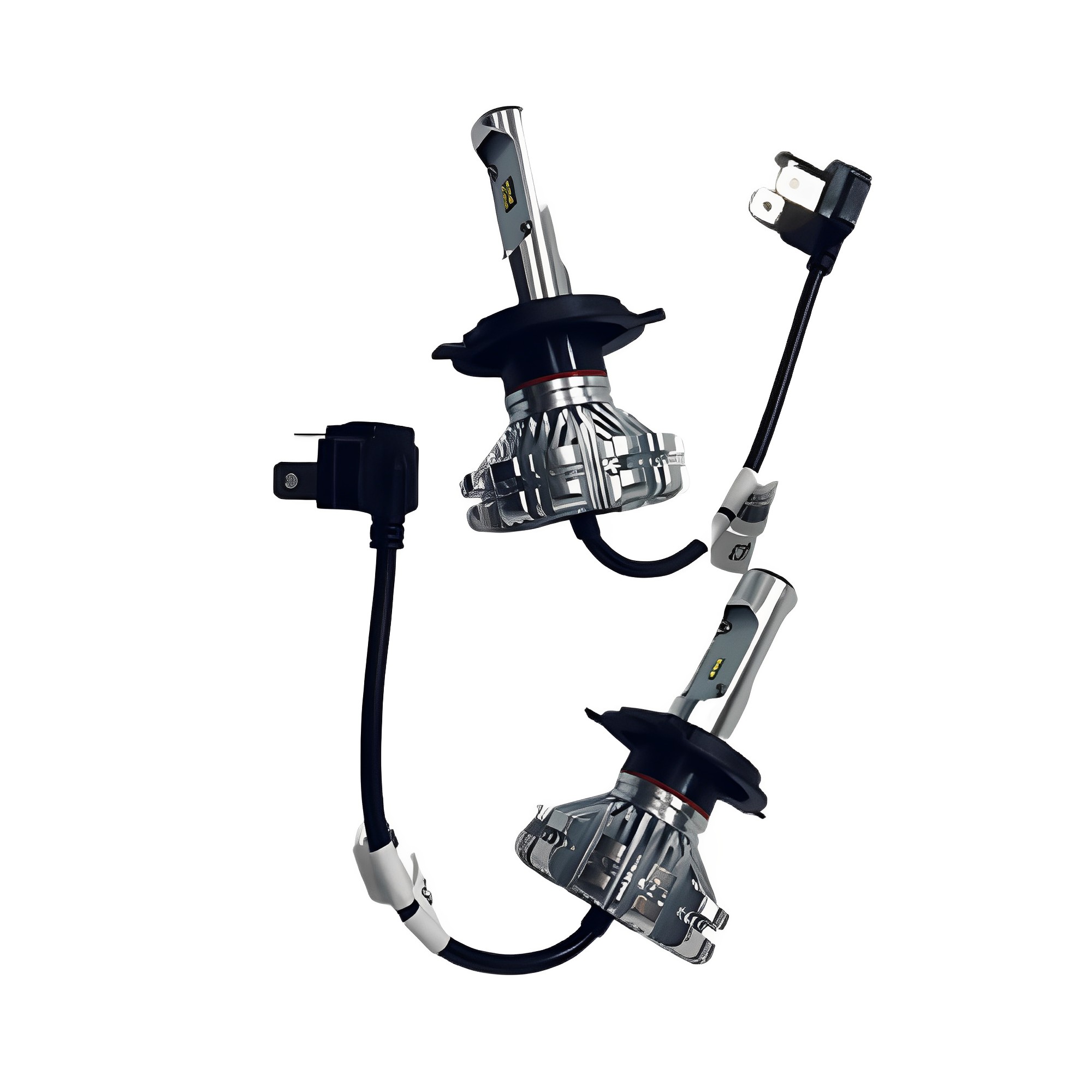 Par Lâmpada Super LED 6000k (H4) 9000 Lumens até 50.000 horas H-TECH - HT-SLH4