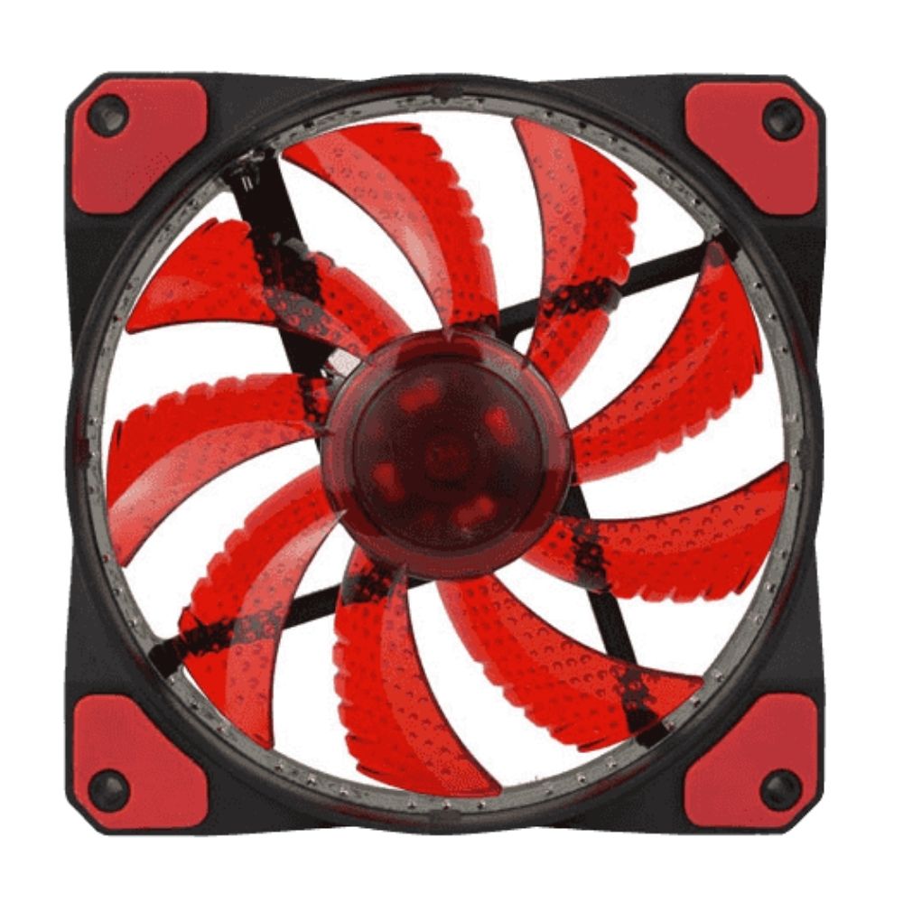 Cooler para Gabinete 120mm 32 LED Vermelho Gamemax - GMX-GF12R
