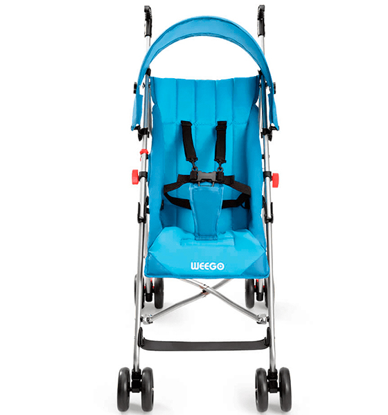 Carrinho de Bebê Guarda-Chuva Way Azul até 15 kg Weego - BB507