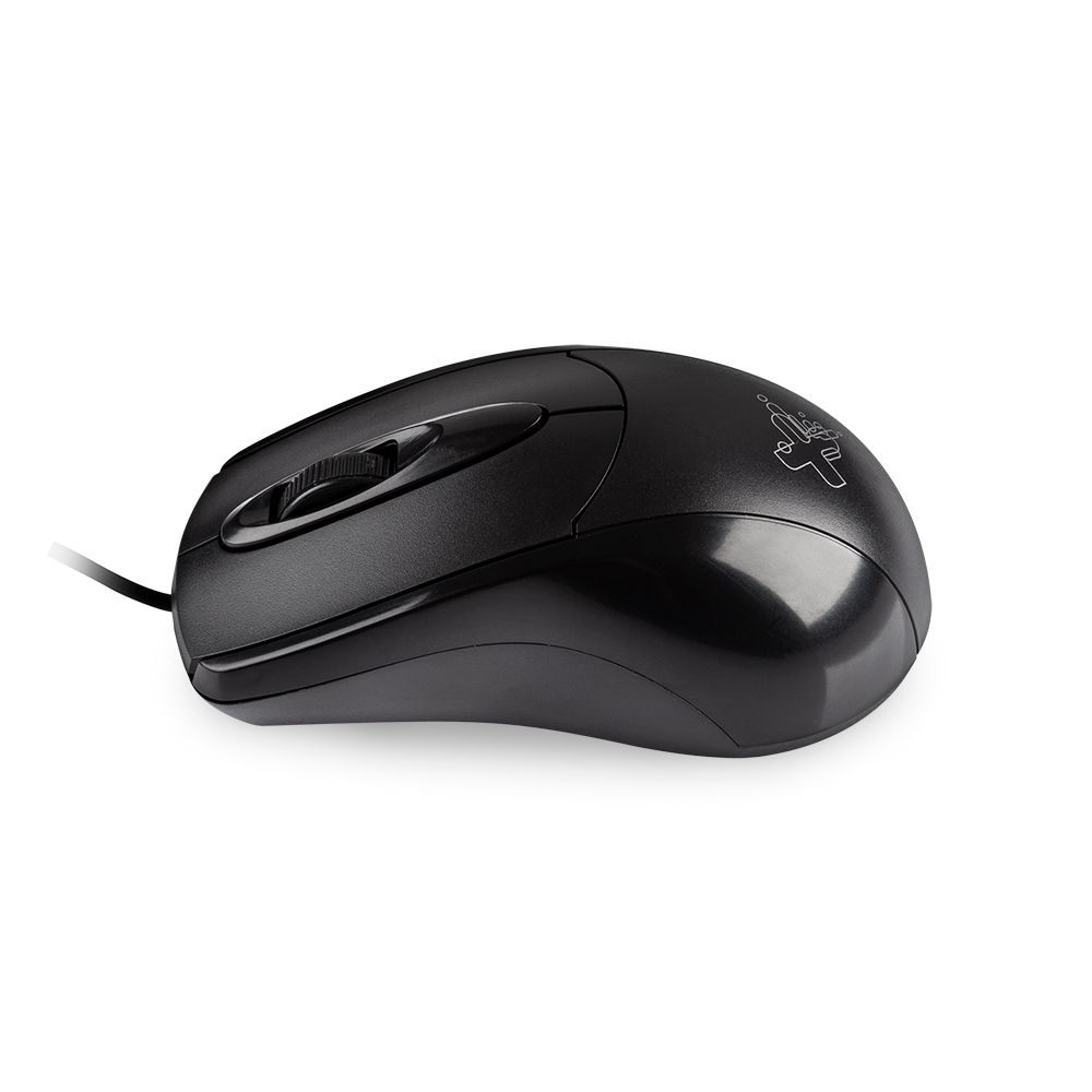 Kit com 10 Mouses USB optico 1000DPI 60615-7 preto - Maxprint