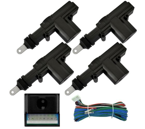 Trava Elétrica Universal para 4 Portas Carro Automotivo Segurança Roadstar RS04BR - TG0315.007