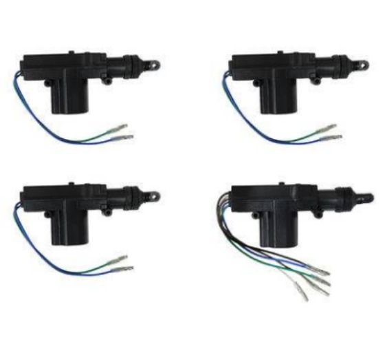 Trava Elétrica Universal para 4 Portas Carro Automotivo Segurança Roadstar RS04BR - TG0315.007