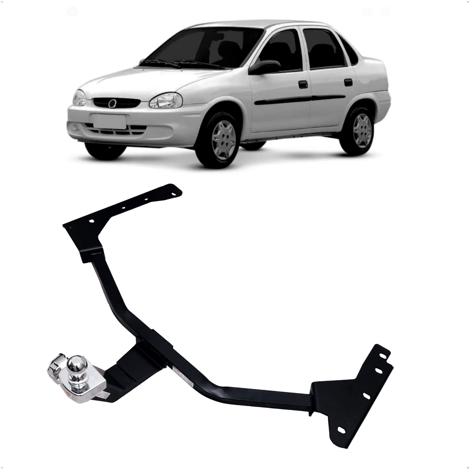 Engate Corsa Sedan 1996 até 2010 Braconi - GM-11
