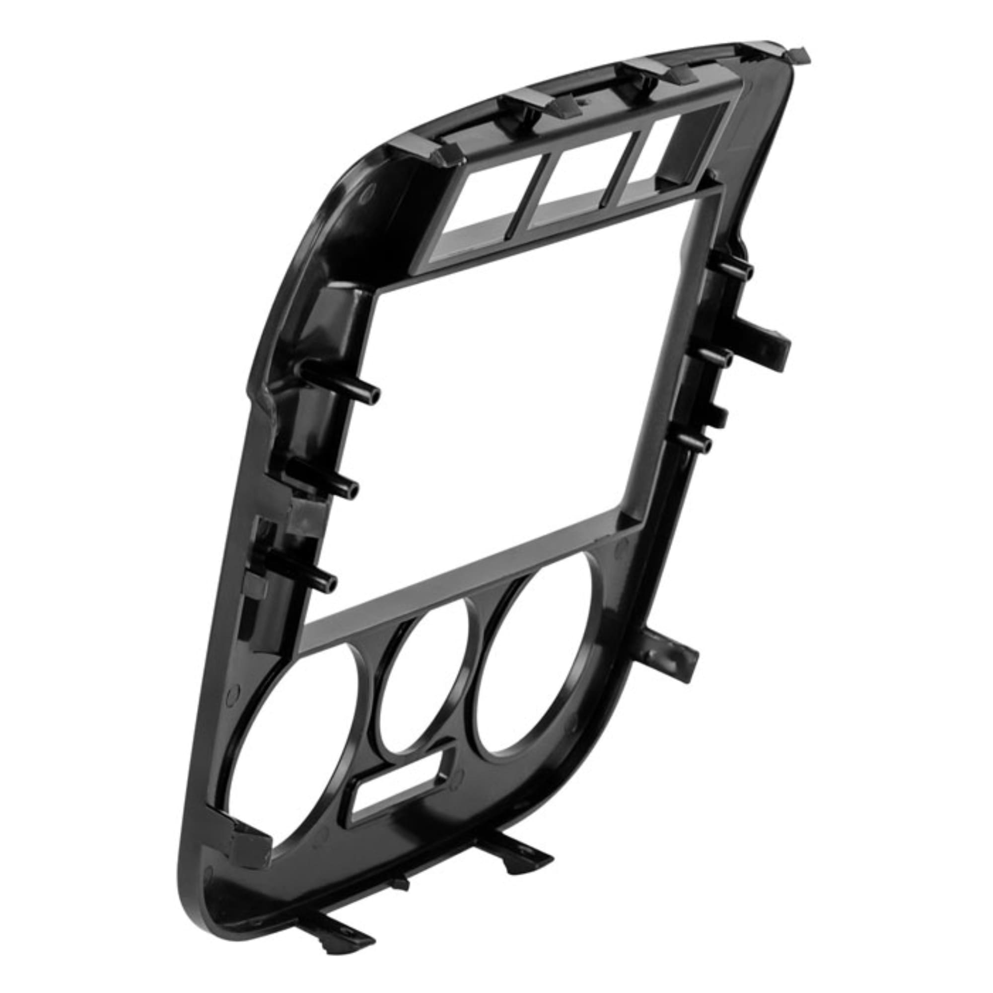 Moldura 2 din 7" Pol p/ Gol/Parati/Saveiro G4 2005 2006 2007 Preto Padrão Jp Expex - EPX 077