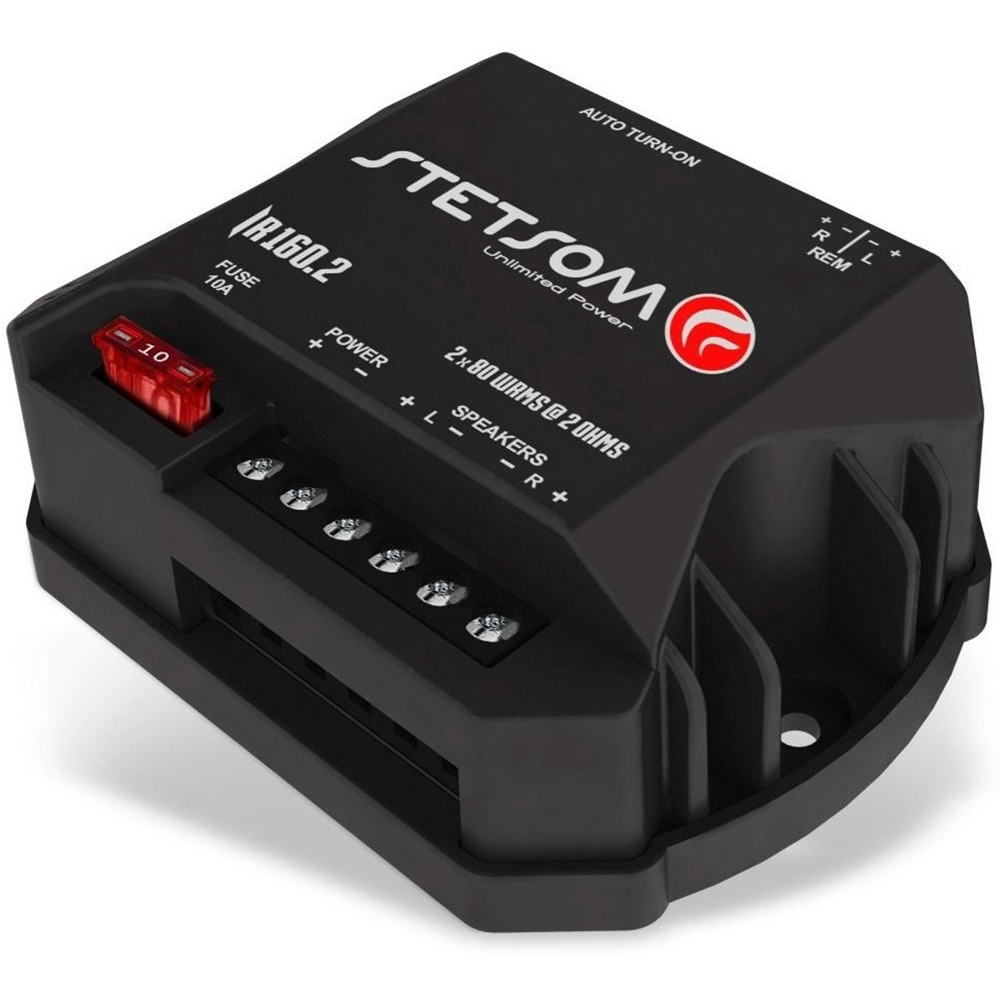 Modulo de Potência Stetsom Iron Line IR 160.2 2 canais 2 ohms Via Fio