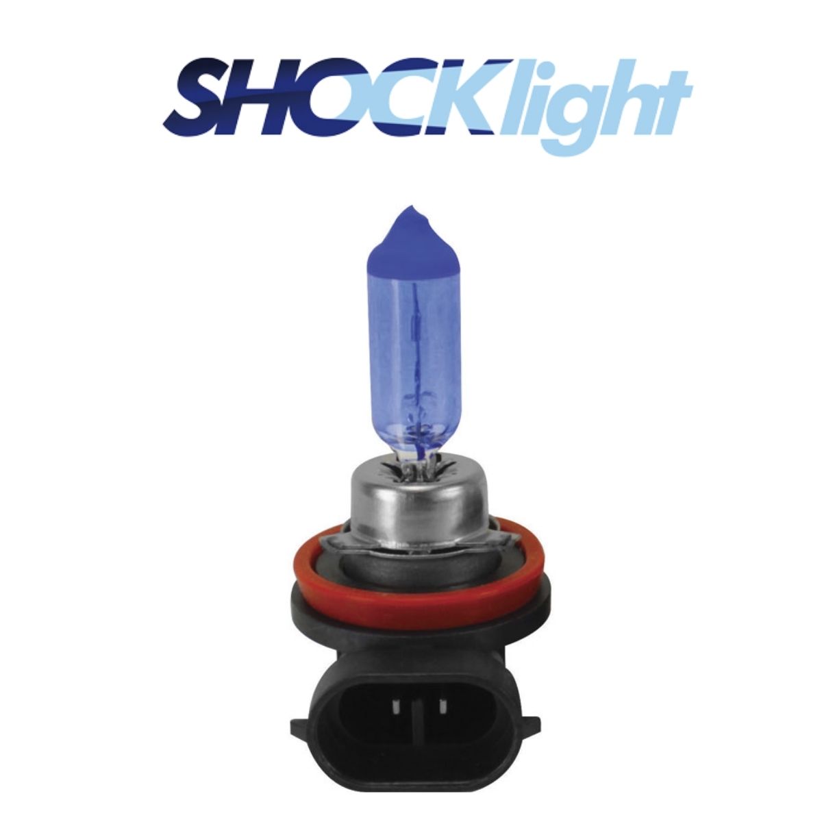 Lâmpada Halógena Super Branca 8500K H16/2 12V 19W PGJ19-33.03.00 Shocklight - SL-120016-2SBBA