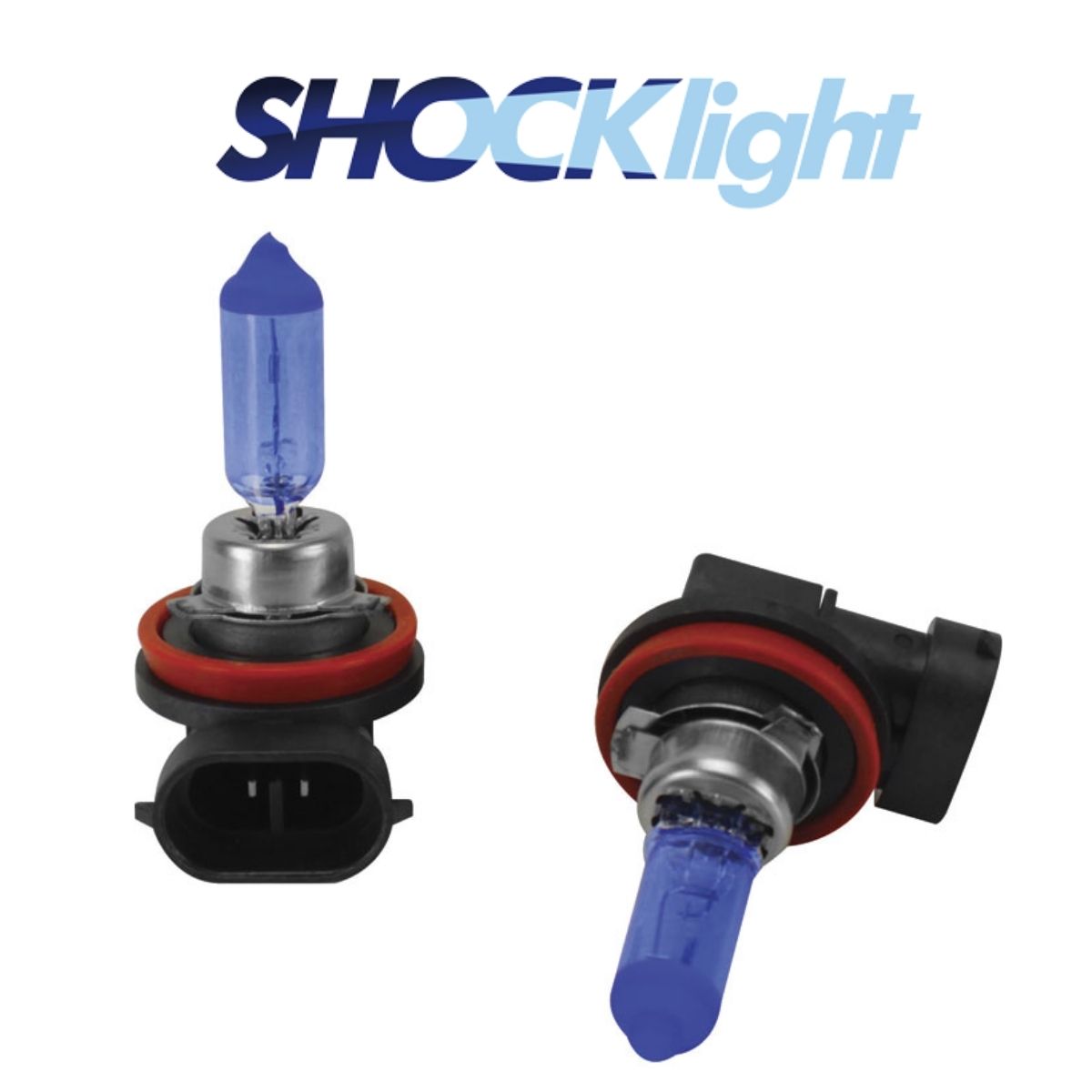 Lâmpada Halógena Super Branca 8500K H16/2 12V 19W PGJ19-33.03.00 Shocklight - SL-120016-2SBBA