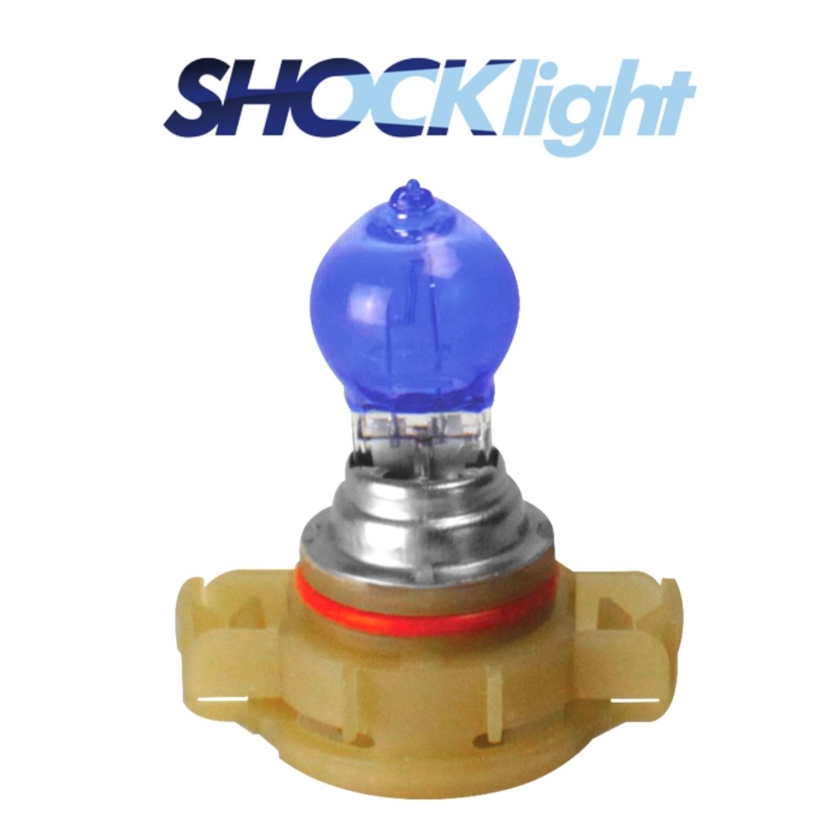 Lâmpada Halógena Super Branca 8500K H16 12V 24W Proteção UV PSX24W Shocklight - SL-120016SBBA