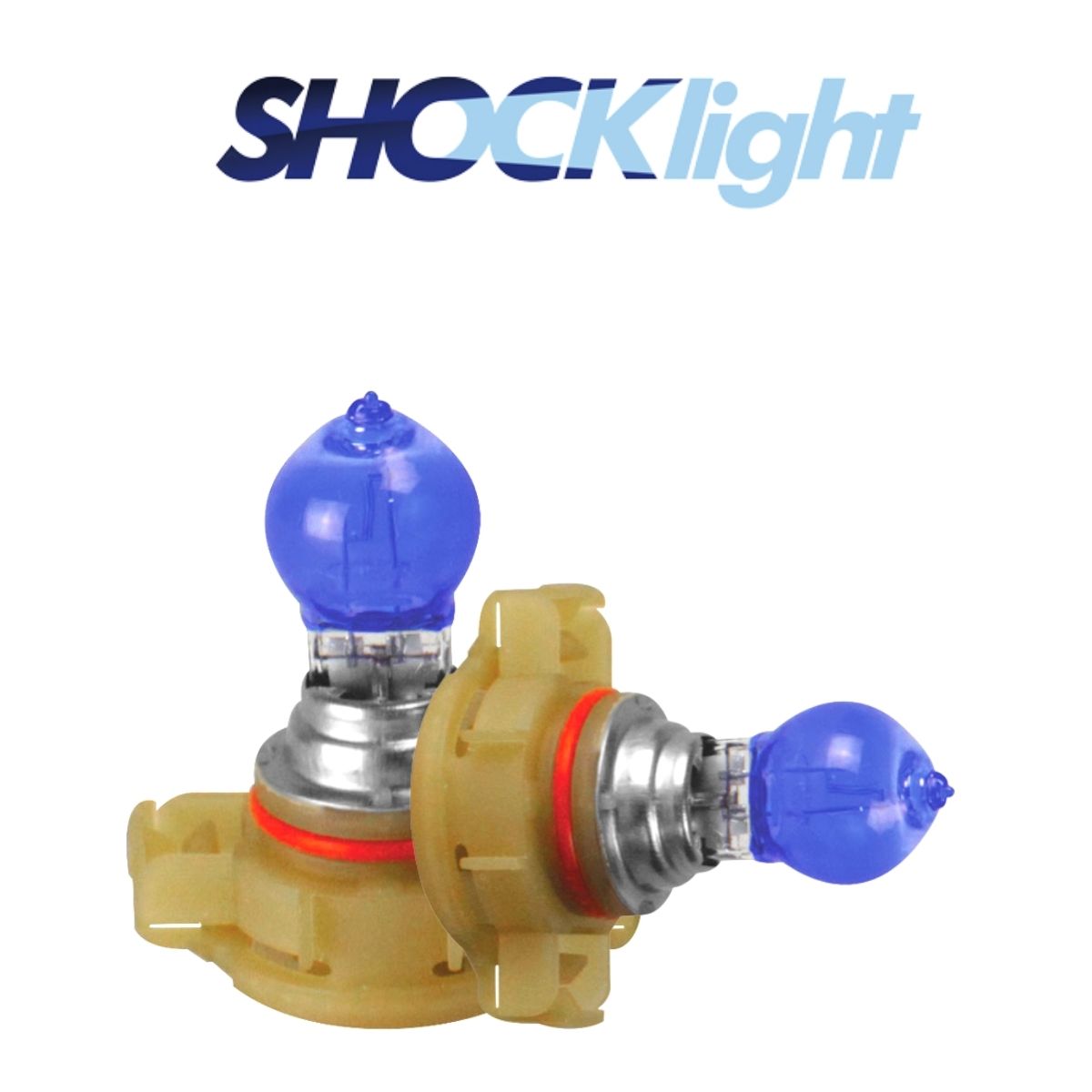Lâmpada Halógena Super Branca 8500K H16 12V 24W Proteção UV PSX24W Shocklight - SL-120016SBBA