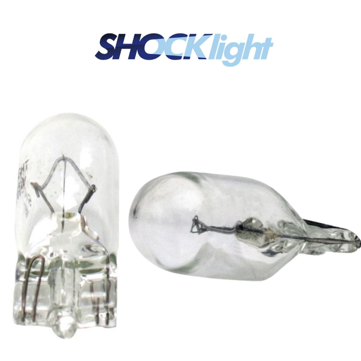 Lâmpada Pingão Halógena T10 24V W2,1 X 9,5D (unidade) Shocklight SL-24T10