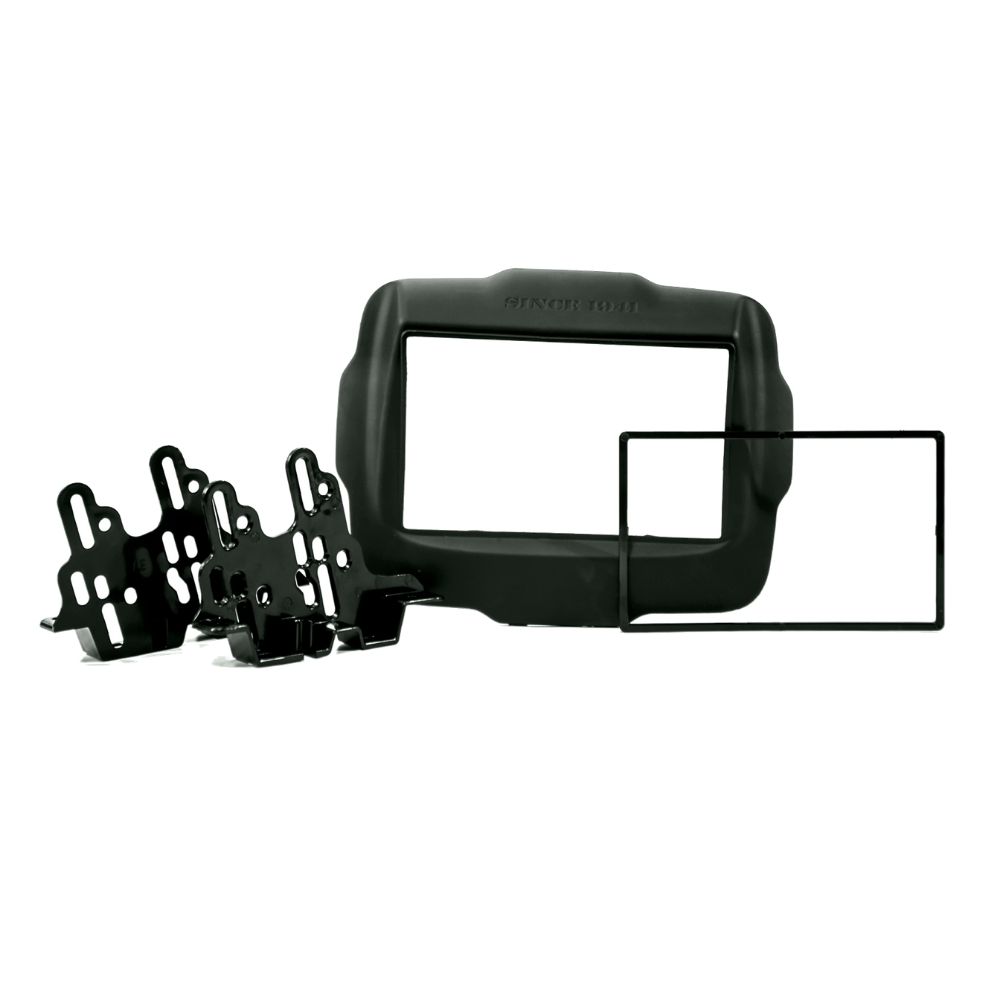 COMP Kit Central Multimídia Positron SP8730DTV C/ Câmera de Ré + Moldura e Chicotes Jeep Renegade PCD 2018 em diante
