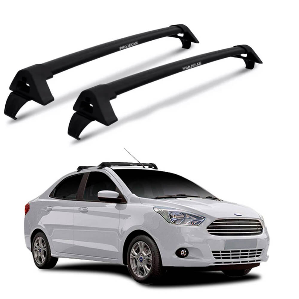 Rack De Teto Travessa alumínio Ford Ká Sedan/Hatch Geração III 2014+ 4 Portas FO-526 Projecar