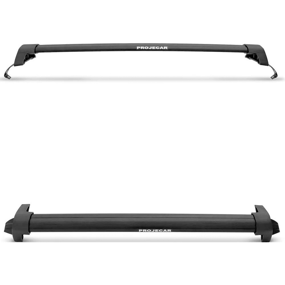 Rack Alumínio Captur 2017 2018 2019 2020 Preto Projecar - RN-4022