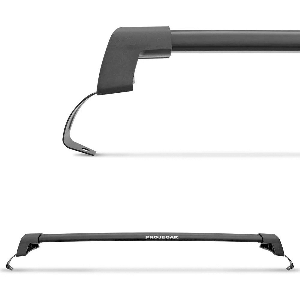 Rack Alumínio Captur 2017 2018 2019 2020 Preto Projecar - RN-4022