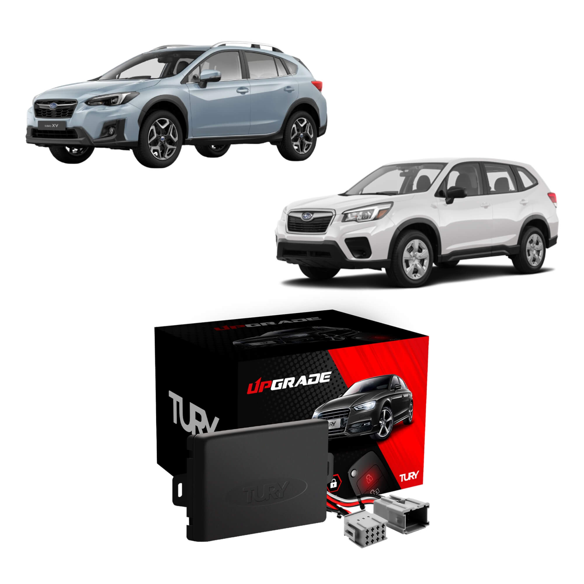 Modulo de Vidro Forester  XV 2018+ Forester 2020+ Tury com Anti-esmagamento PRO 4.73 ER