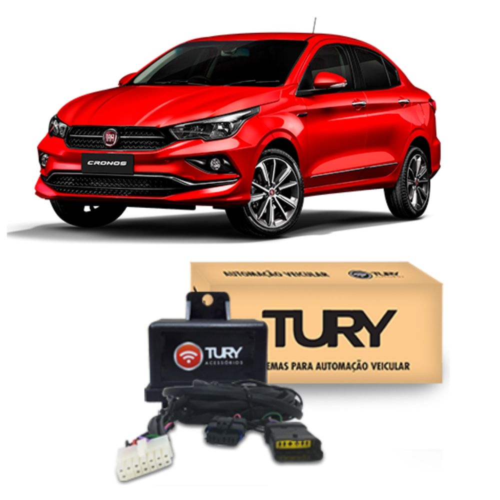 Módulo Elétrico Engate Reboque Tury Fiat Cronos com engate 2018 em diante  CONNECT1AT