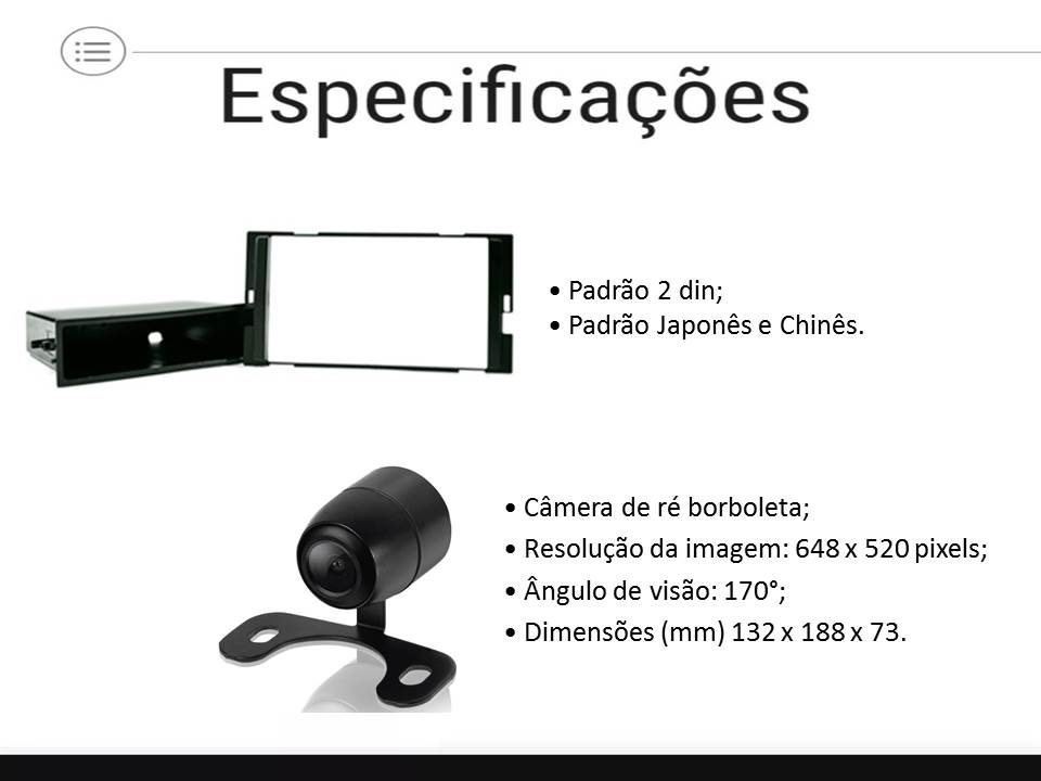 COMP Kit Central Multimídia Voolt MP5 March Versa 2014 à 2020 + Moldura 2 din + Chicotes + Câmera de ré
