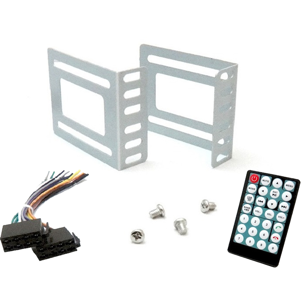 COMP Kit Central Multimídia Voolt MP5 March Versa 2014 à 2020 + Moldura 2 din + Chicotes + Câmera de ré