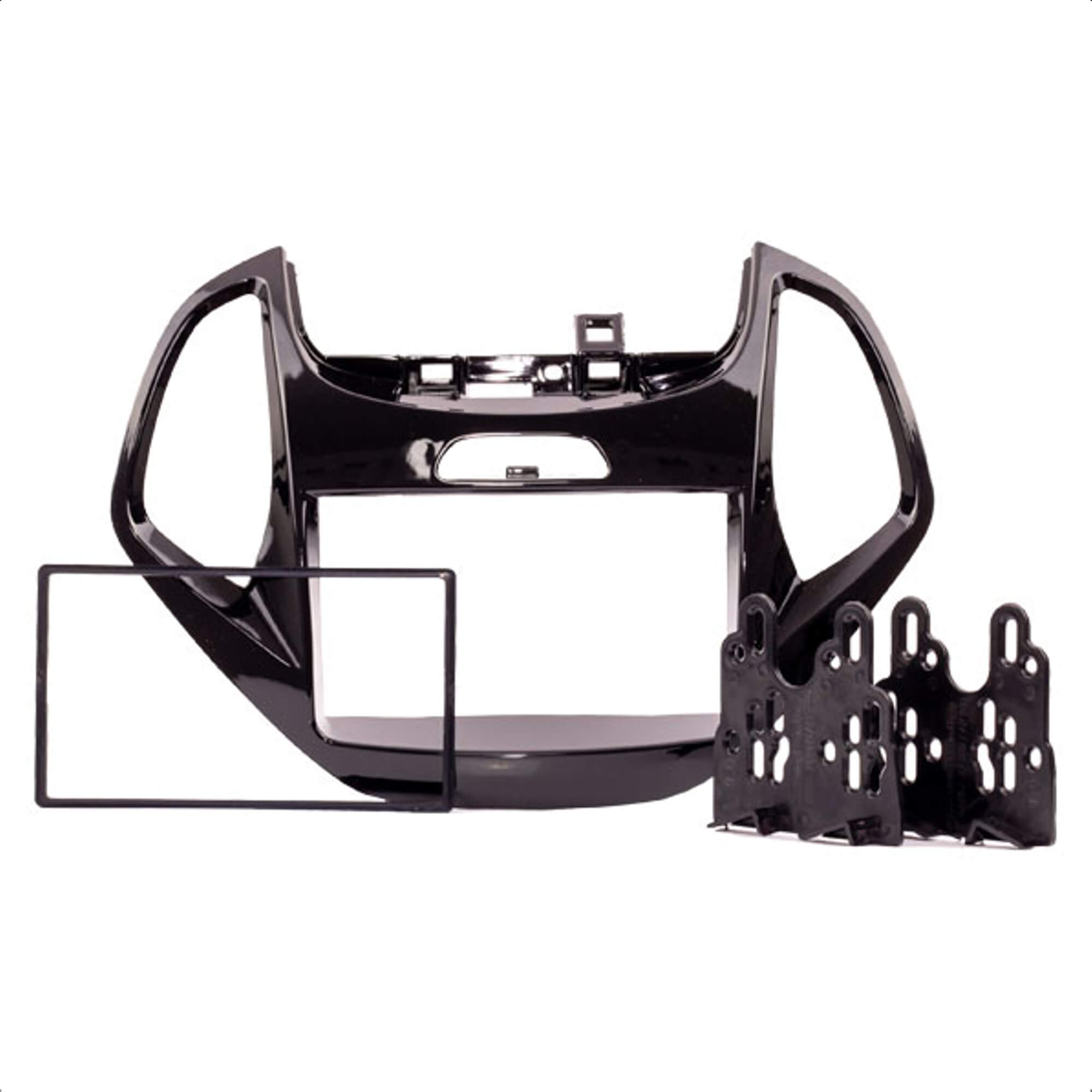 Moldura 2 Din Black Piano KA KA + (Plus) 2014-2017 JP/CH Sem Computador De Bordo EPX 316 - Expex