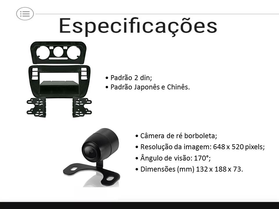 Central Multimídia Voolt MP5 UP 2014 a 2017 + Moldura + Chicotes + Câmera de ré