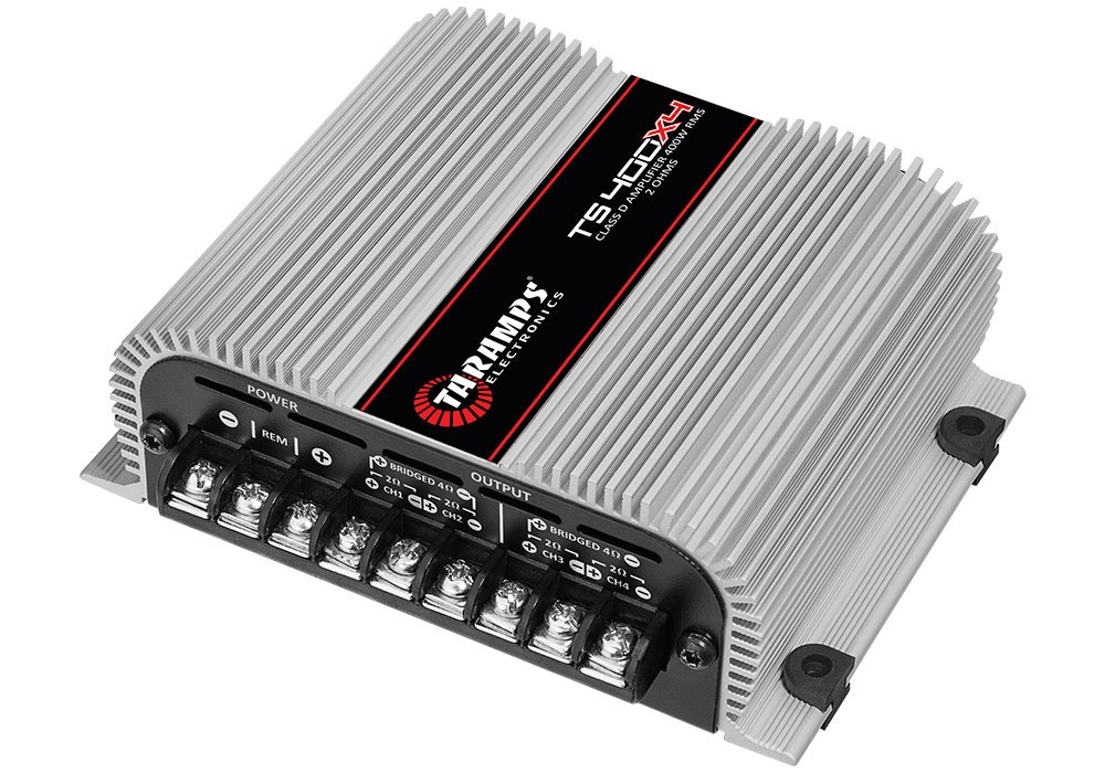 COMP Módulo Amplificador Taramps TS 400 400W + Cabo Rca Duplo 5 Metros Banhado a Ouro