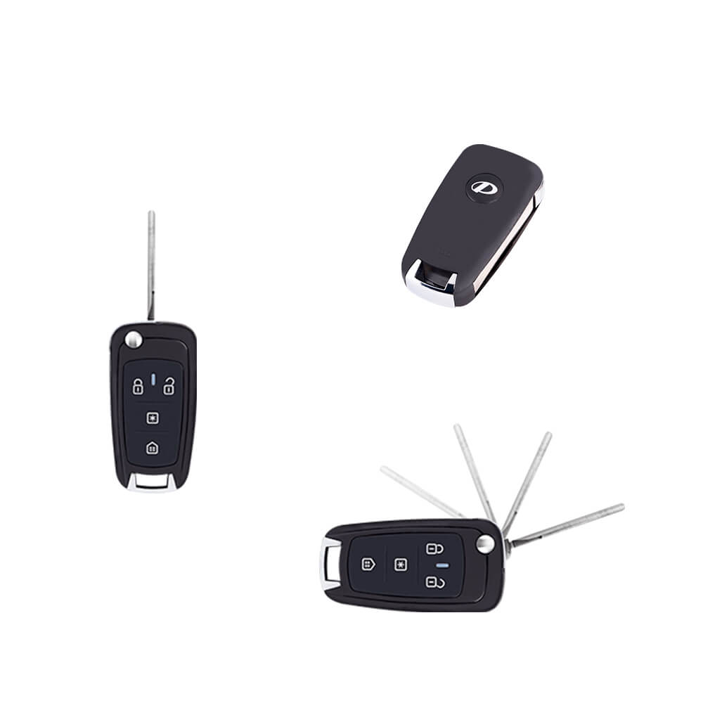 Kit Alarme Automotivo Positron Cyber Exact Ex 360 Universal + Chave Canivete Controle Alarme Original PX80 Positron