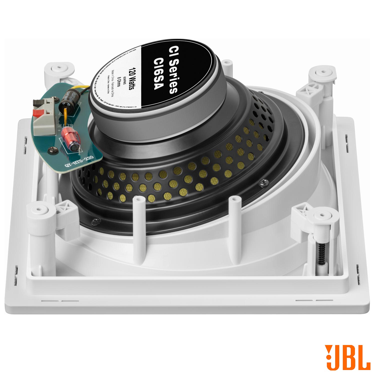COMP Kit JBL Caixa Som Ambiente Arandela Branca 2 CI6R + 3 CI6SA - 600 WRMS