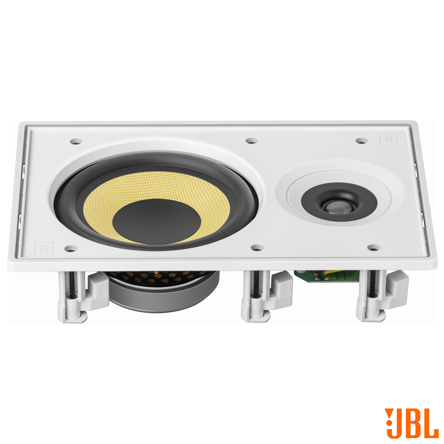 COMP Kit JBL Caixa Som Ambiente Arandela Branca 2 CI6R + 3 CI6SA - 600 WRMS