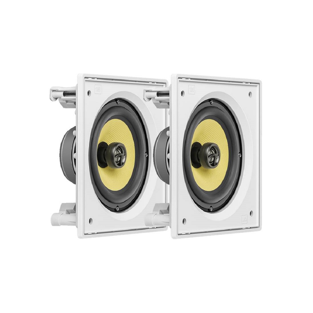 Kit Caixa Som Ambiente Arandela JBL Branca 2 CI6S - 120 WRMS