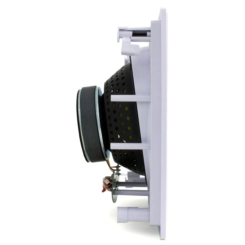 Caixa de Som Ambiente JBL CI8SA Arandela Branca Quadrada Angulada 8 100 WRMS DCR-E