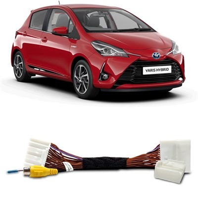 Interface de Vídeo Toyota Yaris Hatch Sedan 2018 em diante Faaftech - FT-VF-TY3