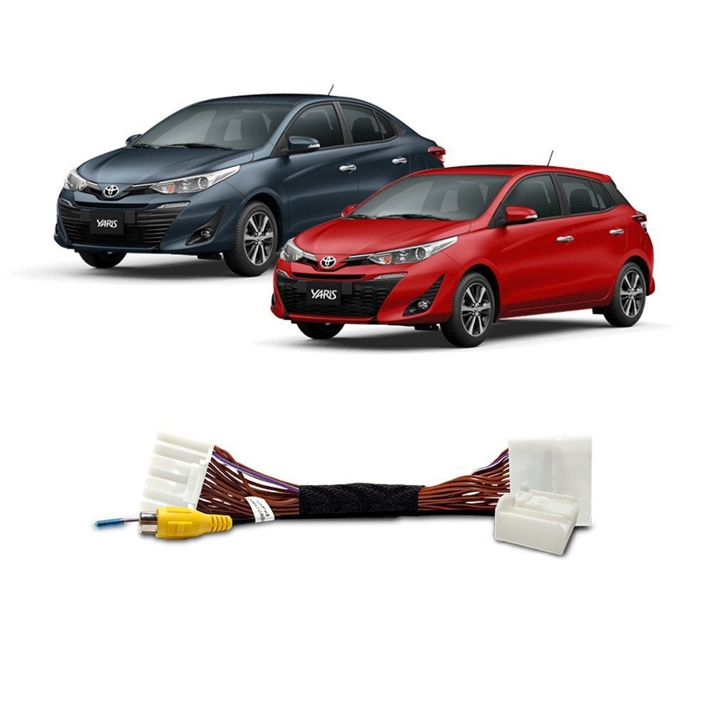Interface de Vídeo Toyota Yaris Hatch Sedan 2018 em diante Faaftech - FT-VF-TY3