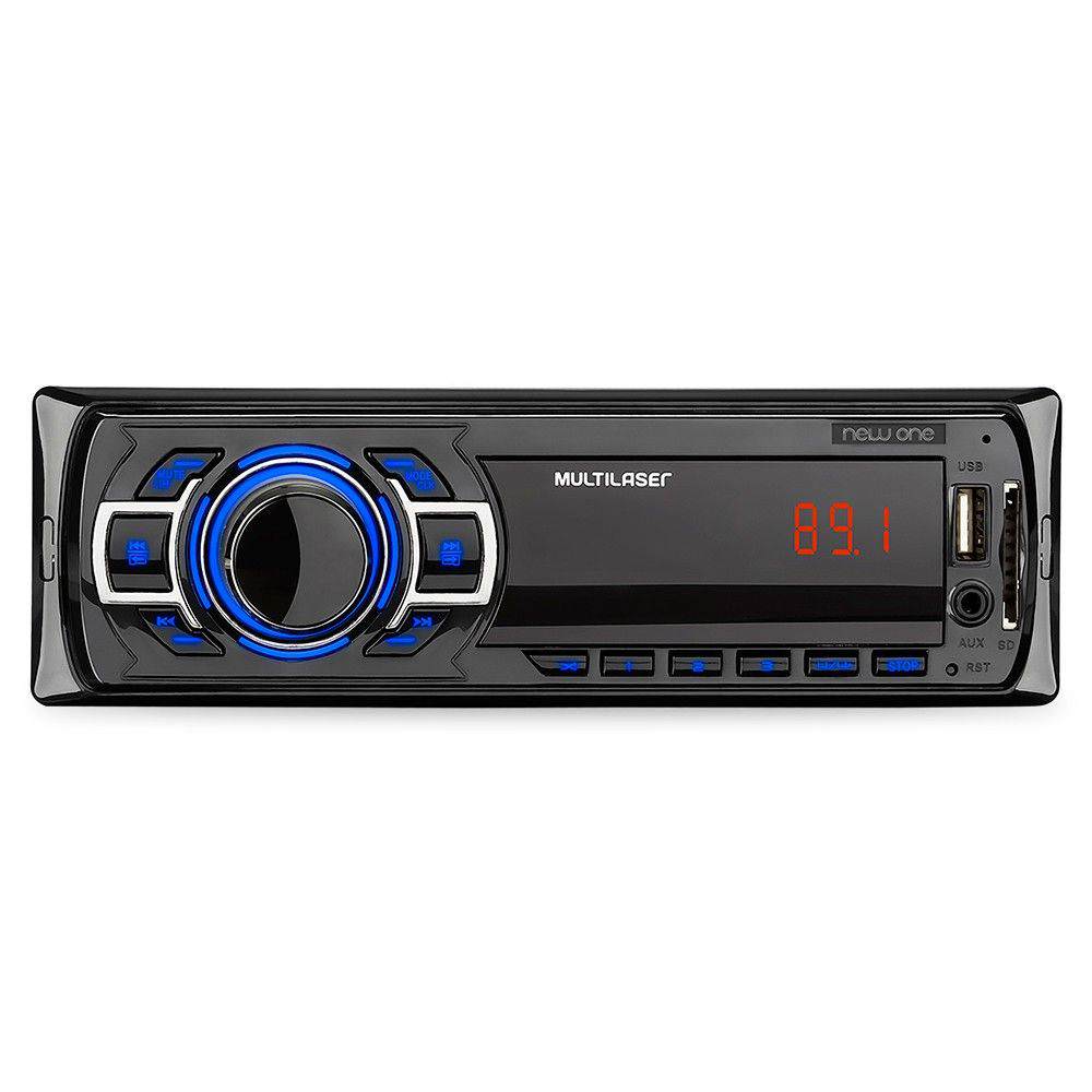 AP Multilaser - Radio FM USB/SD Card Digital New One P3318