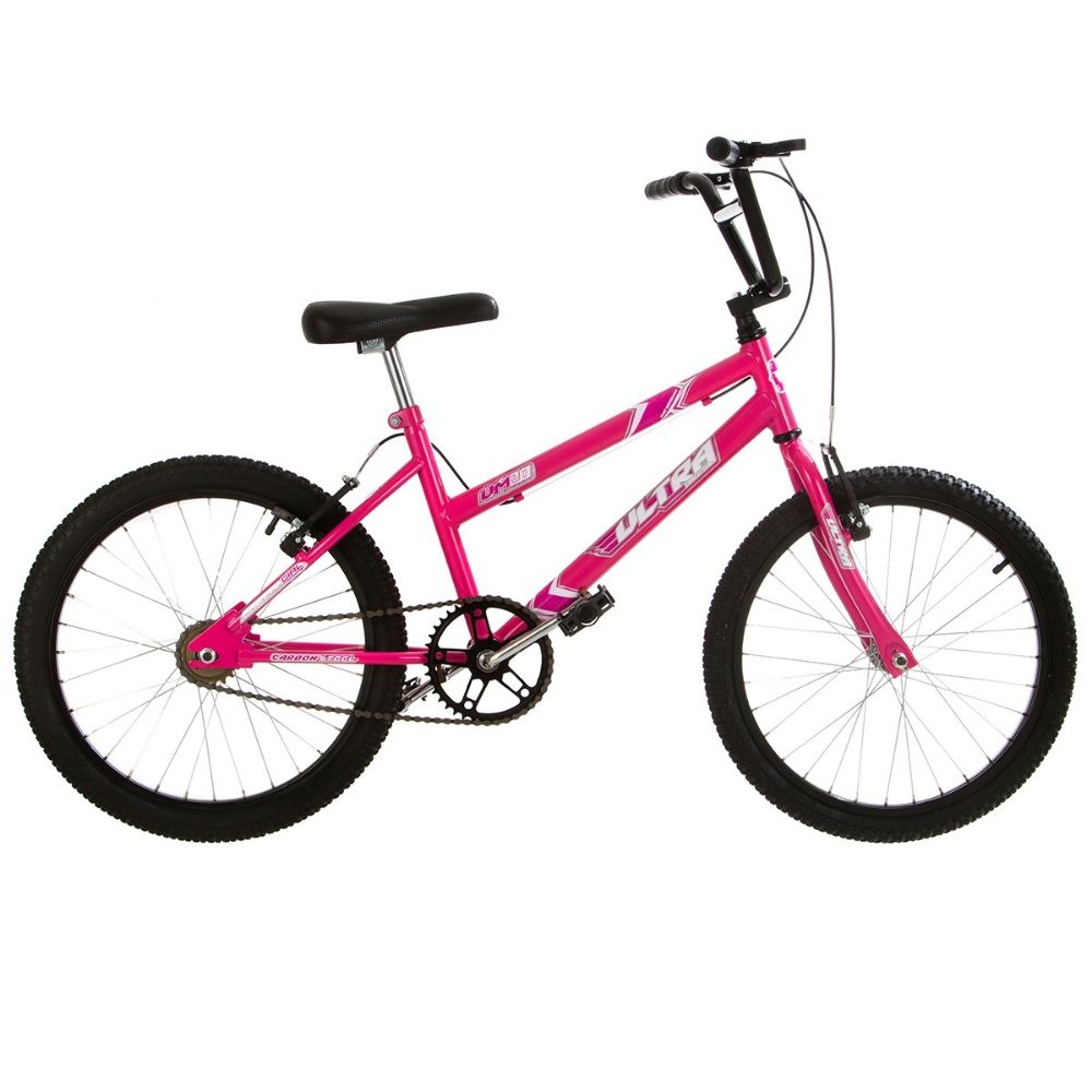 Bicicleta Aro 20 Ultra Bikes Feminina Rosa BMF20-01RS