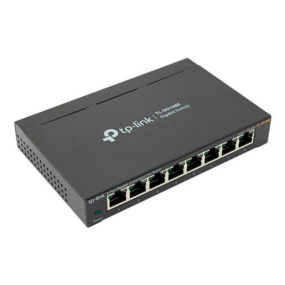 Switch 08 portas 10/100/1000 - TL-SG108E - Easy Smart - TP-Link