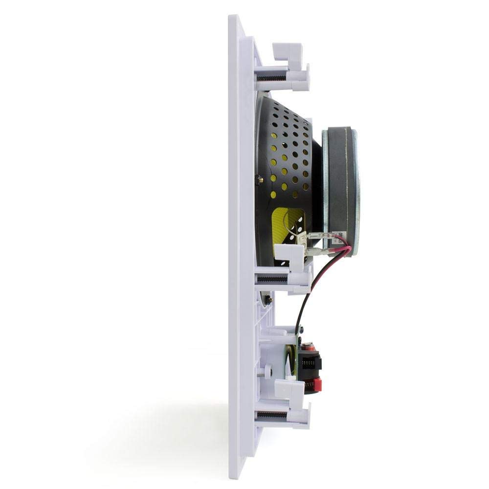 Comp PML JBL Caixa Som Ambiente Arandela Branca Retângular 8 100 WRMS CI8R DCR-E  - 2018/16403-6