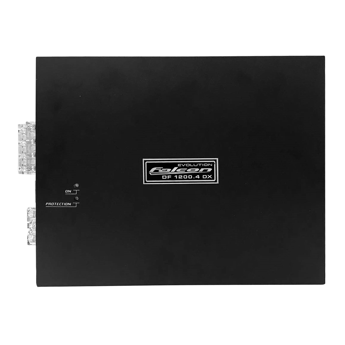 COMP PML Módulo de potência Falcon DF 1200.4DX - 4X300WRMS 2ohms configurável  4/3/2 canais RCA