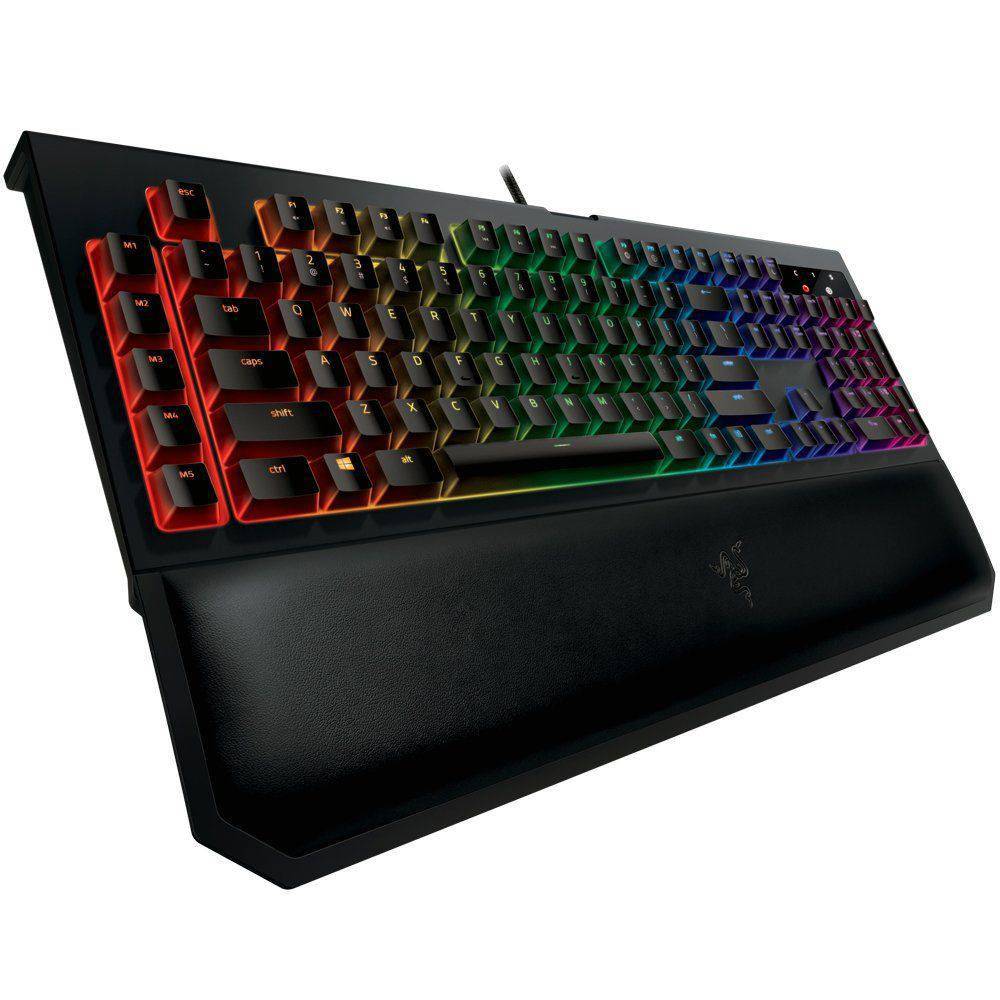 COMP PML Teclado Gamer Razer Blackwidow Chroma V2 PT Mecânico - Razer Switch Green