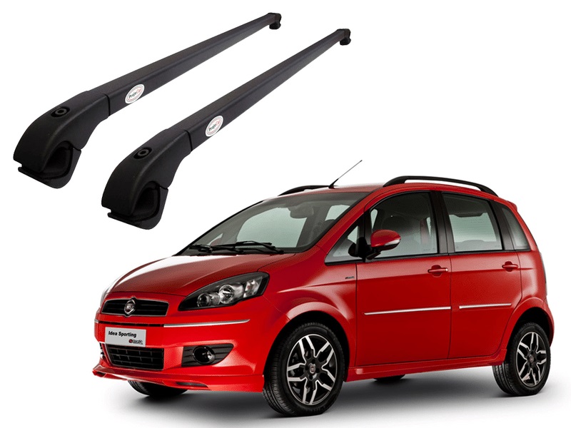 COMP Travessa Teto Fiat Idea Fina Preta (par) FI-203 Projecar