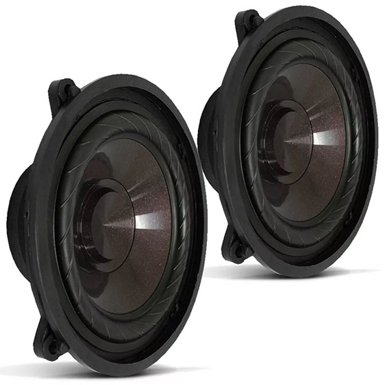 COMP Par de Alto Falantes 5 Polegadas + Tweeters Bravox CS50P 120W rms 4 Ohms 2 Vias